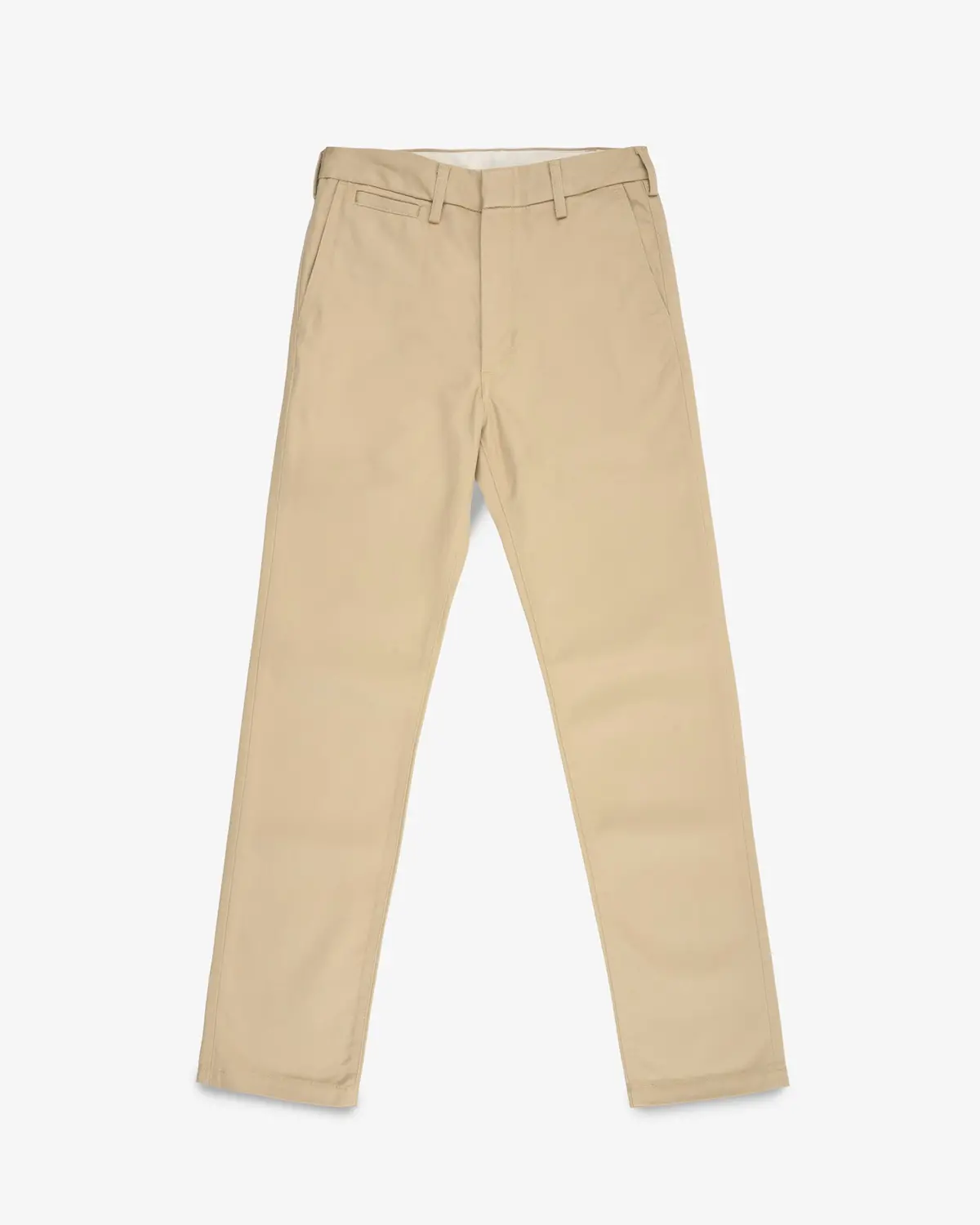 12Oz Heavy Cotton Regular Fit Chinos - Khaki 1