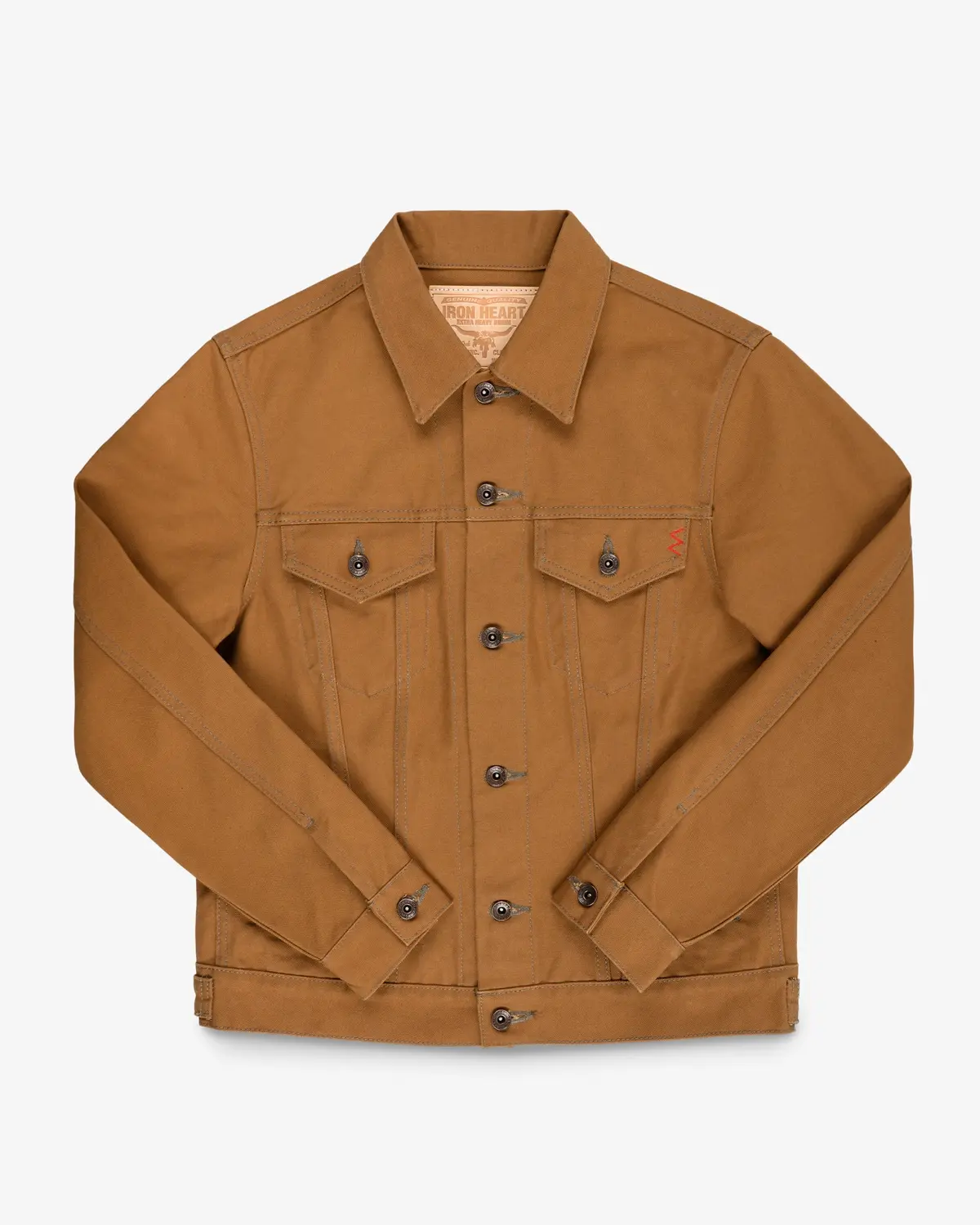 17Oz Duck Modified Type Iii Jacket - Brown 1
