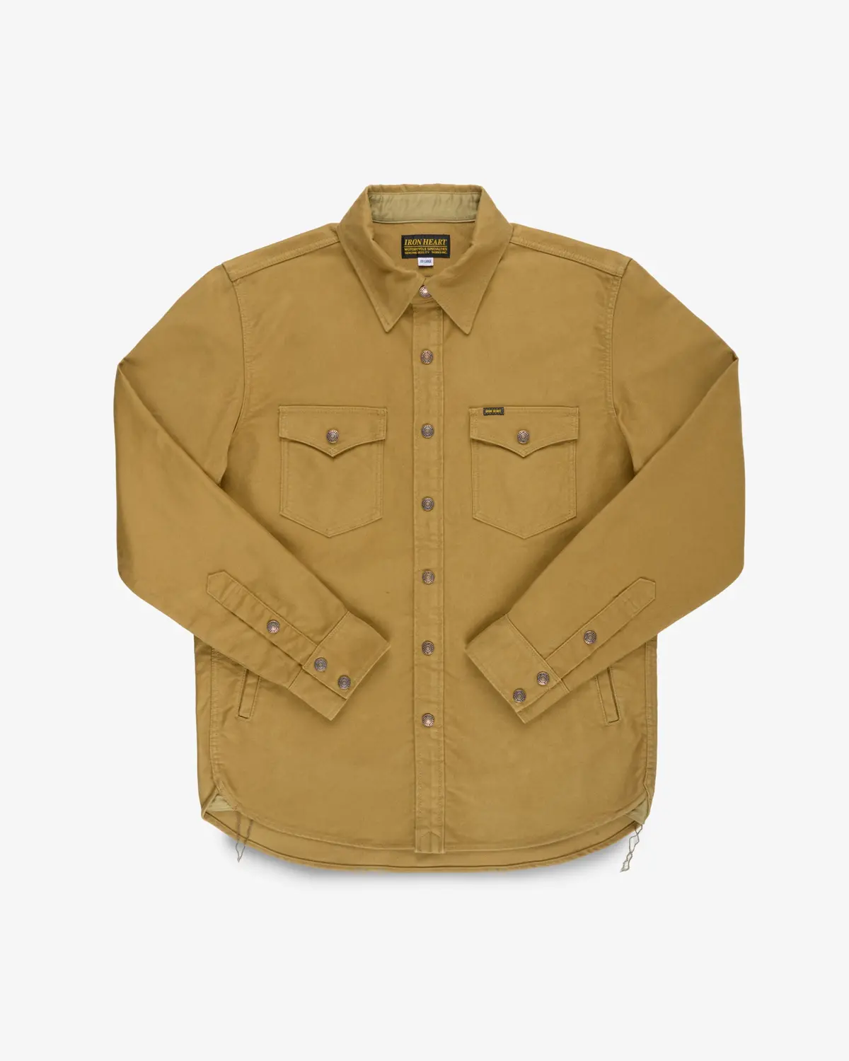 Heavy Moleskin Cpo Shirt - Camel 1