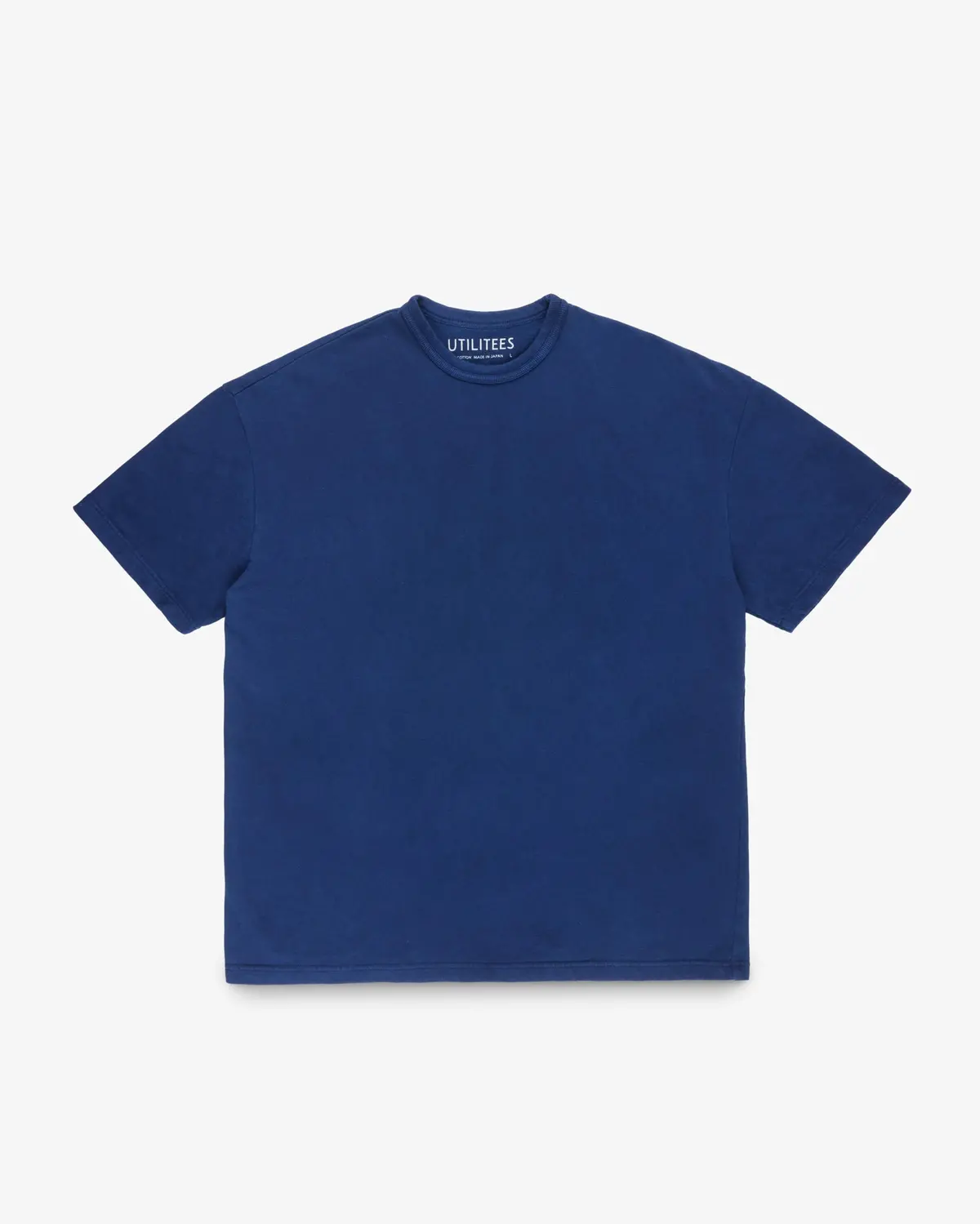 Utilitees - 10Oz Heavyweight Crew Neck T-Shirt - Pure Indigo 1