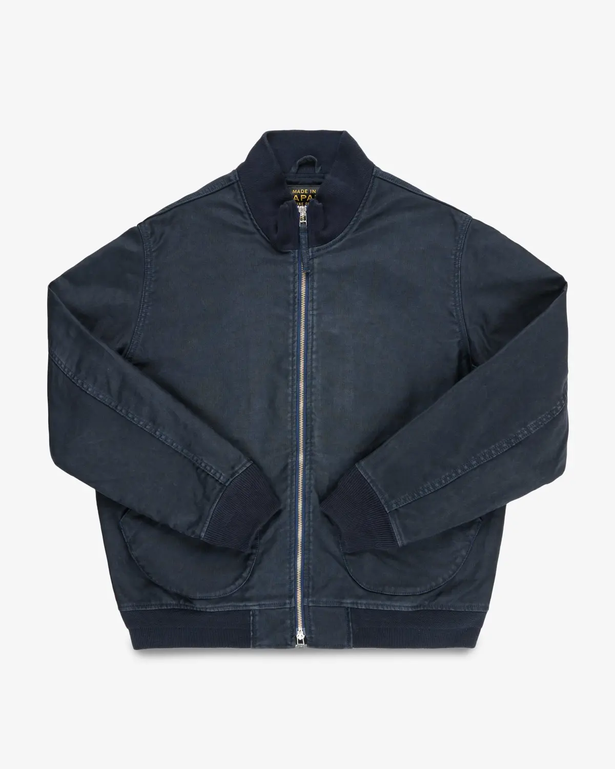 12Oz Whipcord Tanker Jacket - Navy 1