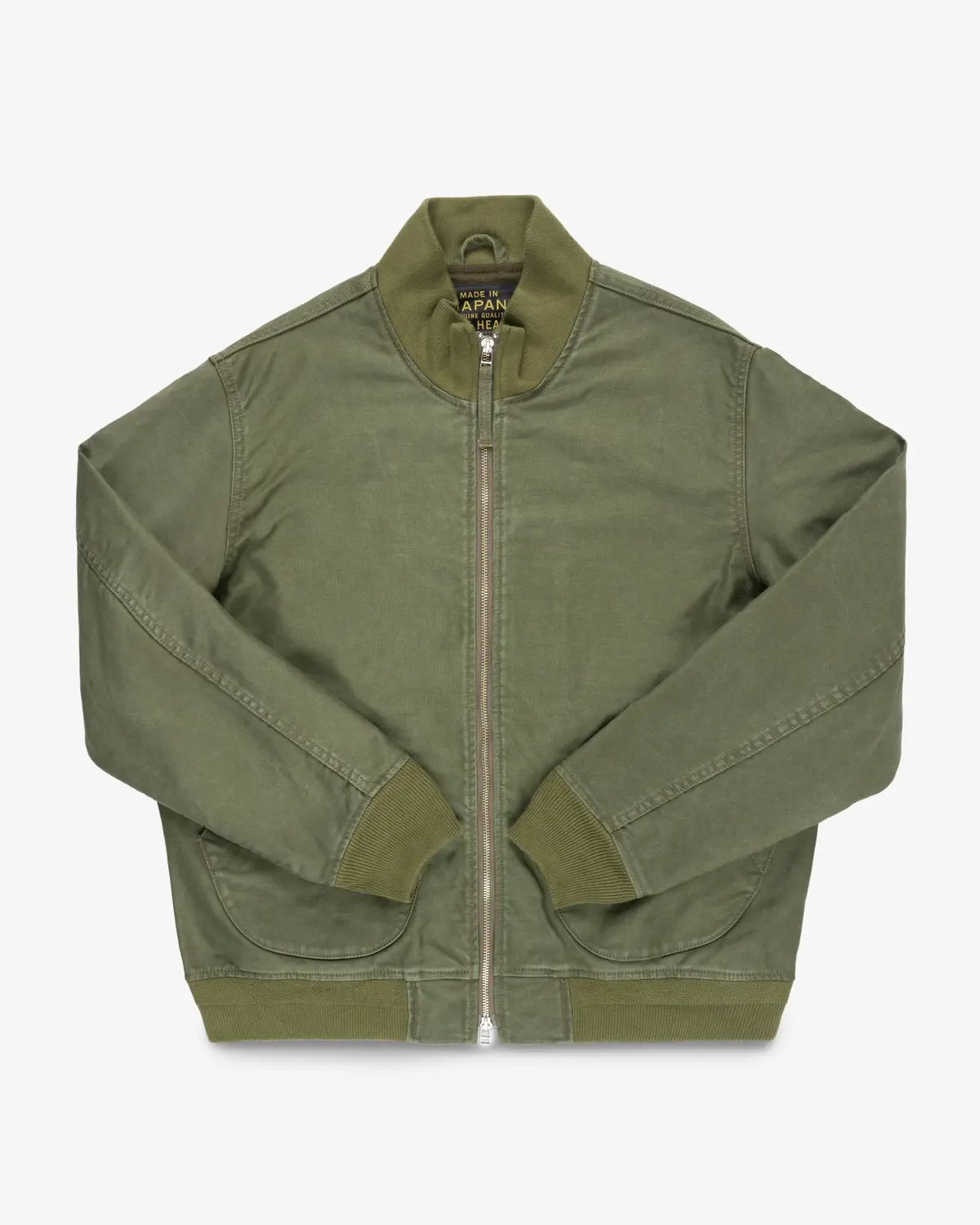 12Oz Whipcord Tanker Jacket - Olive Drab Green 1