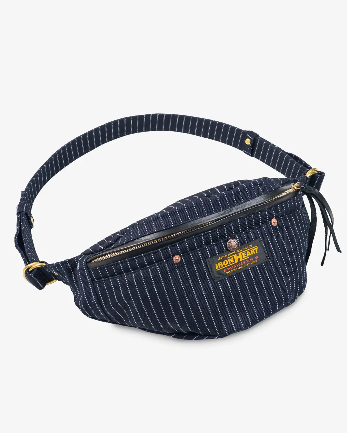 12Oz Wabash Waist Bag - Indigo 1