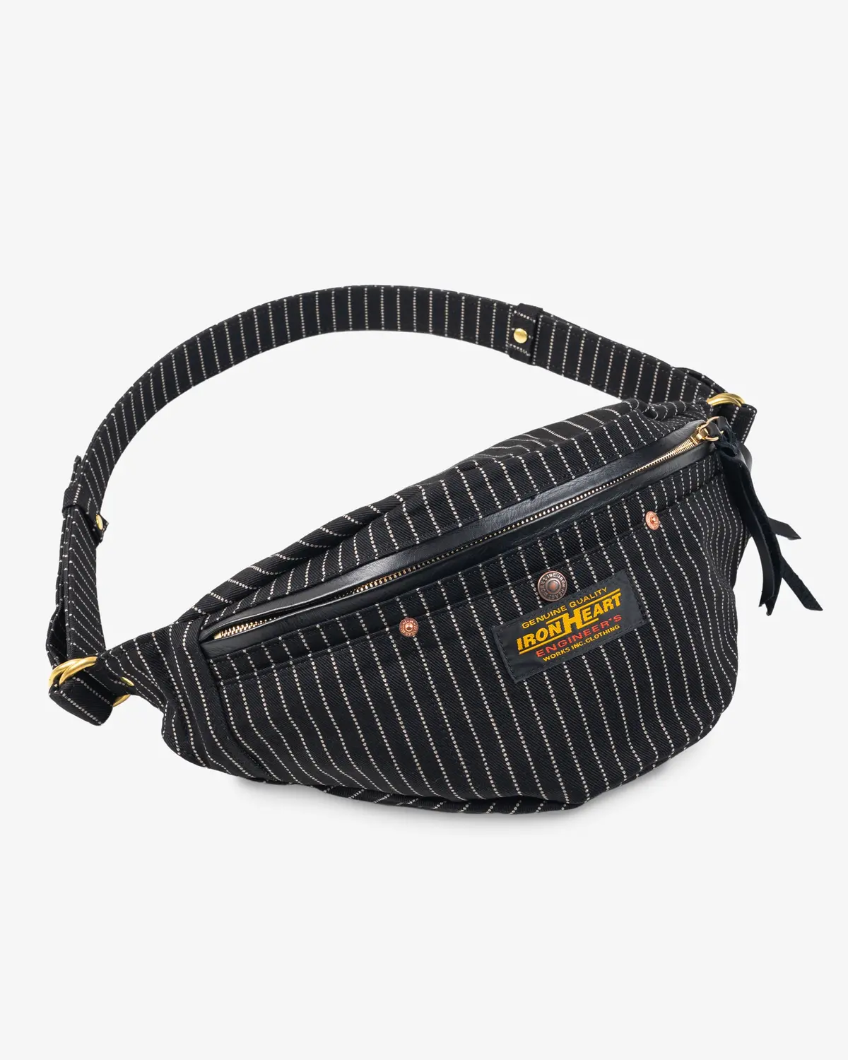 12Oz Wabash Waist Bag - Black 1