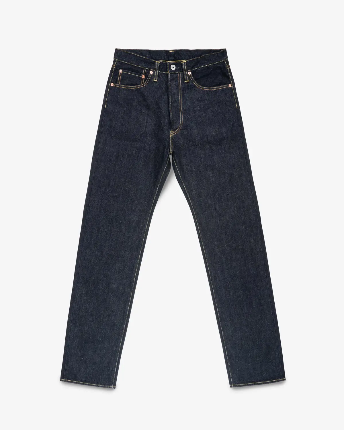 14Oz Selvedge Denim "1955" Vintage Tapered Jeans - Indigo 1