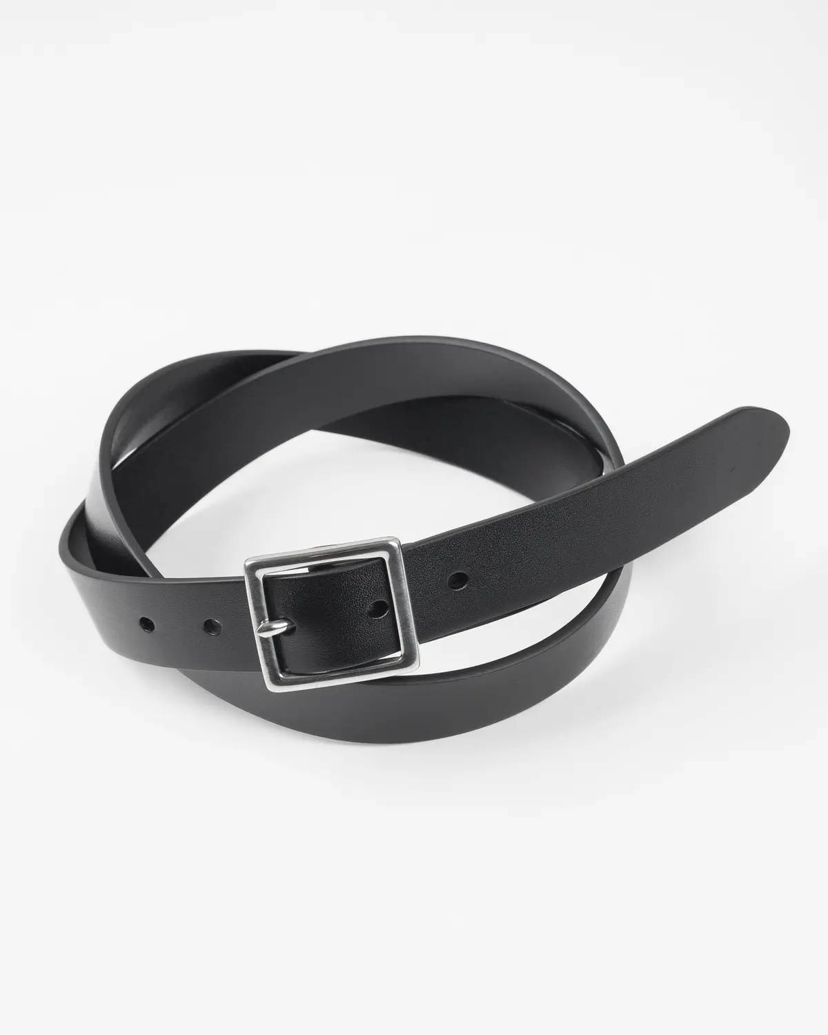 Ogl Scout 125 Leather Belt - Tumbled Black 1