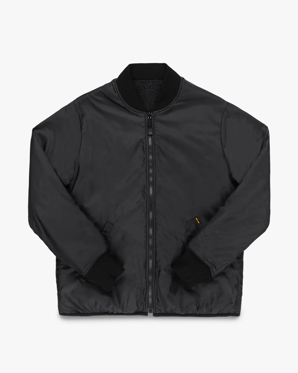 Reversible Fleece Jacket - Black 1