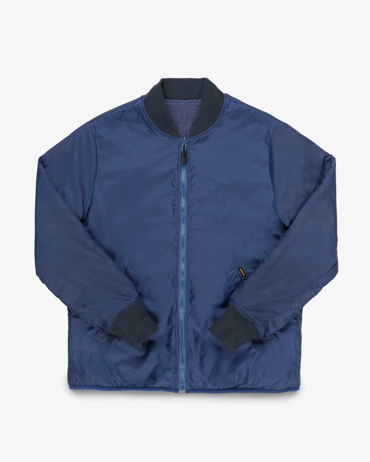 Reversible Fleece Jacket - Navy 1