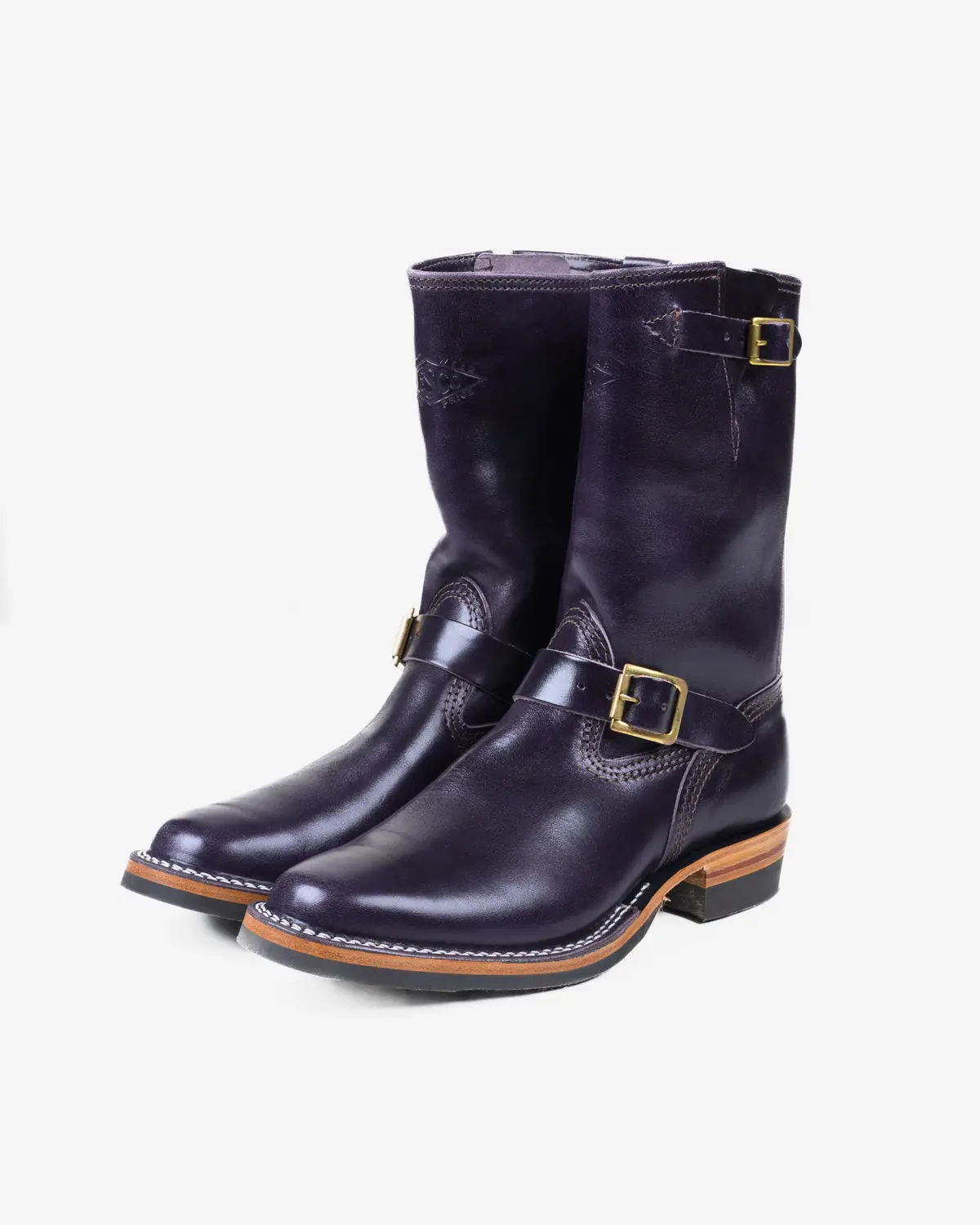 Wesco® - 10" Horsehide  Engineer Boot - Purple. The "Purpetrator" 1