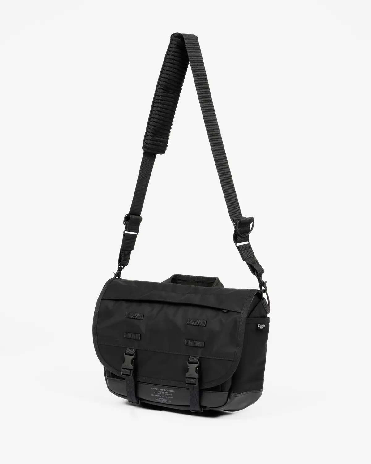 Porter - Yoshida & Co. - Monochrome Messenger Bag (S) - Black 1