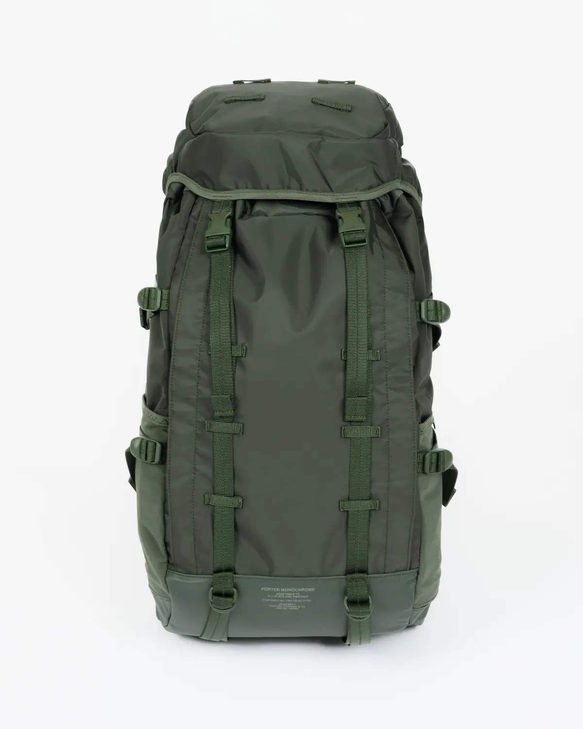 Porter - Yoshida & Co. - Monochrome Backpack - Olive 1