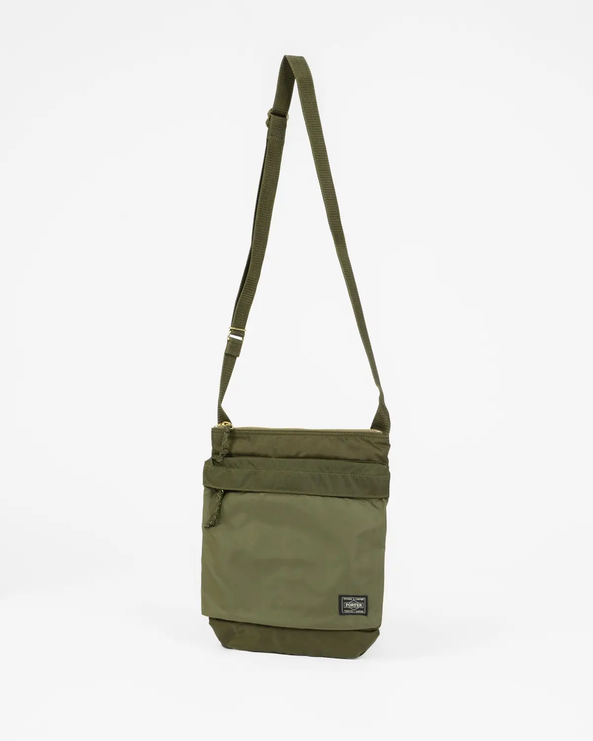 Porter - Yoshida & Co. - Force Shoulder Bag 2 - Olive 1