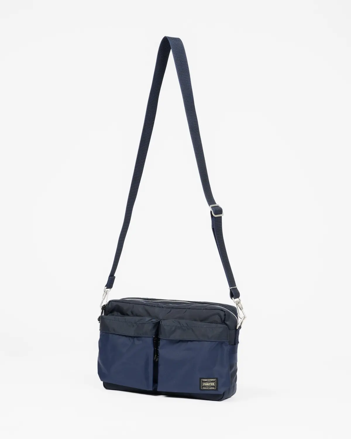 Porter - Yoshida & Co. - Force Shoulder Bag (S) - Navy Blue 1