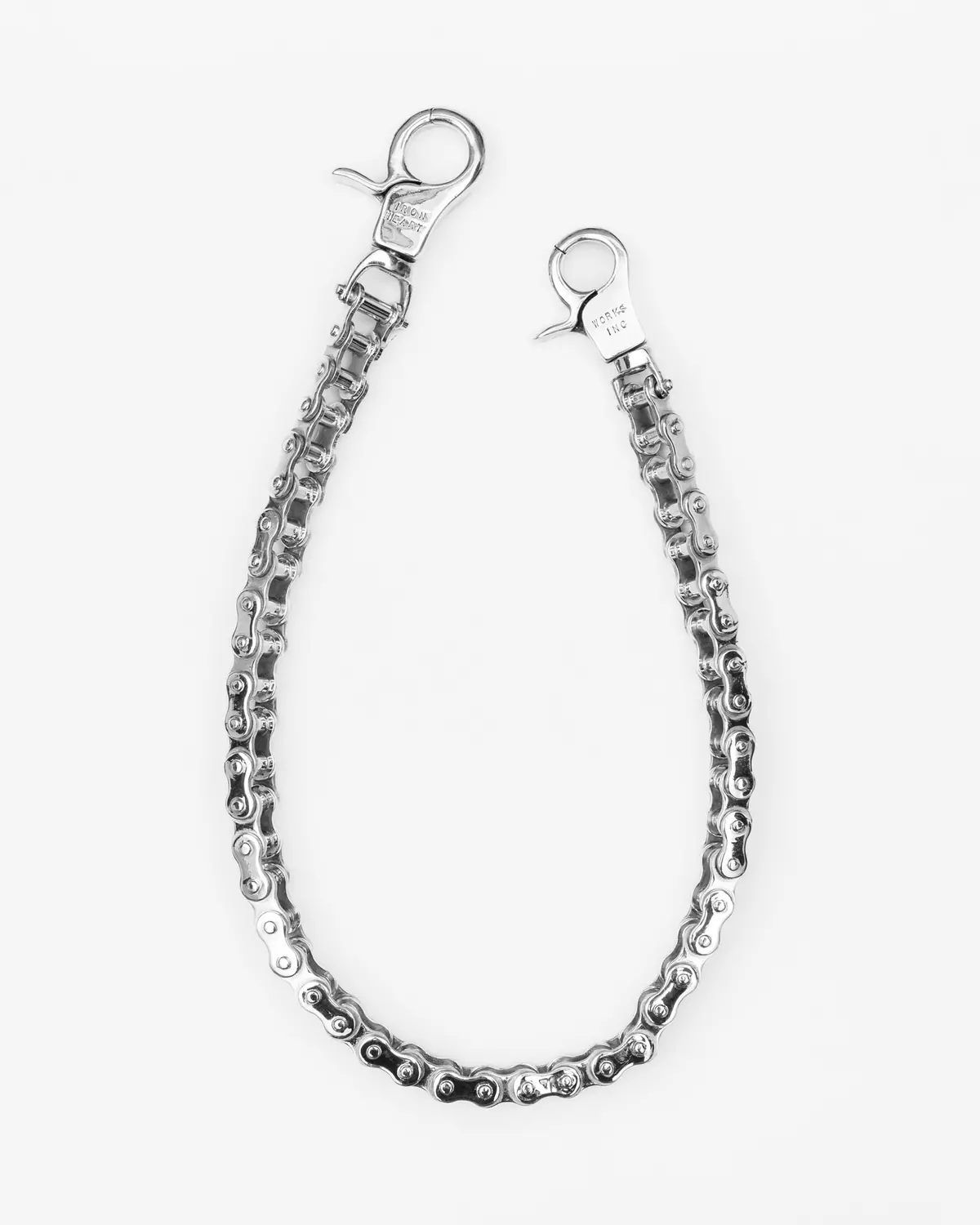"Motorcycle Chain" Wallet Chain - Sterling Silver 1