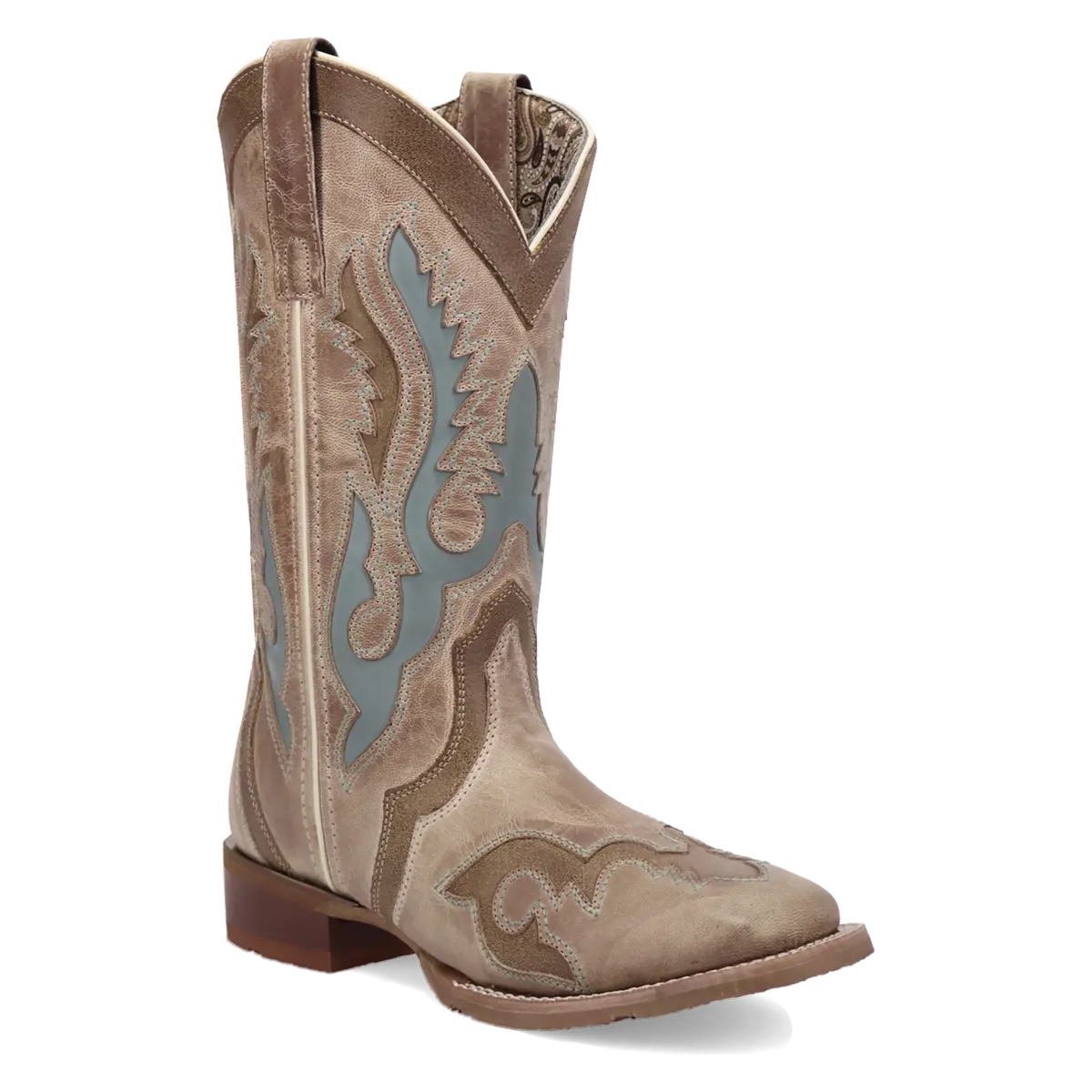 Ardena Square Toe Leather Boot By Laredo 1