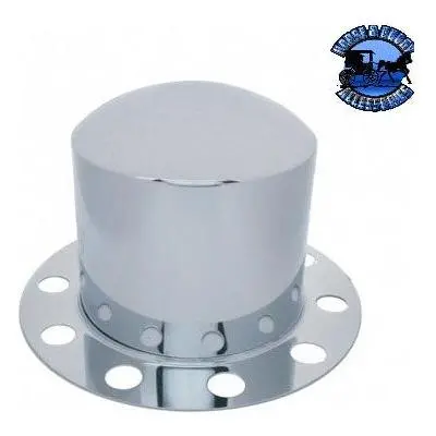 Stainless Dome Rear Axle Cover 2Pc Kit With 33Mm Nut Cover - Steel/Aluminum Wheel #21223 1