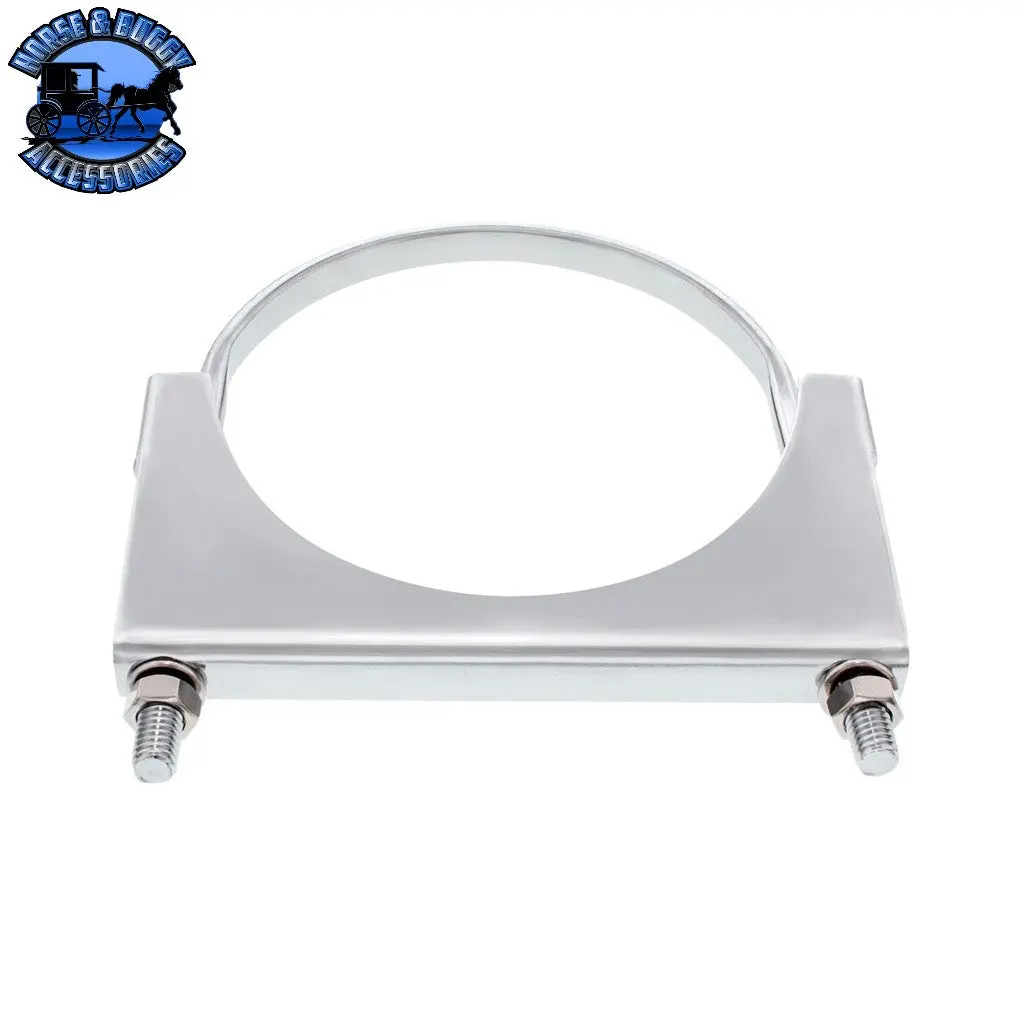 #21290 5" Stainless U-Bolt Exhaust Clamp 1