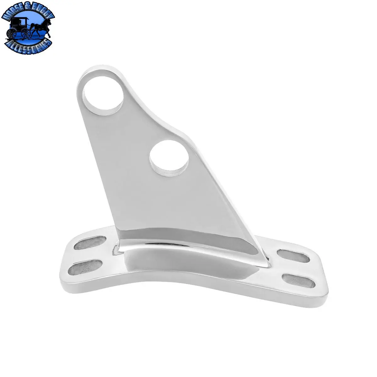 Up-21320 Stainless Steel Competition Series Angled Exhaust Bracket For Peterbilt 1