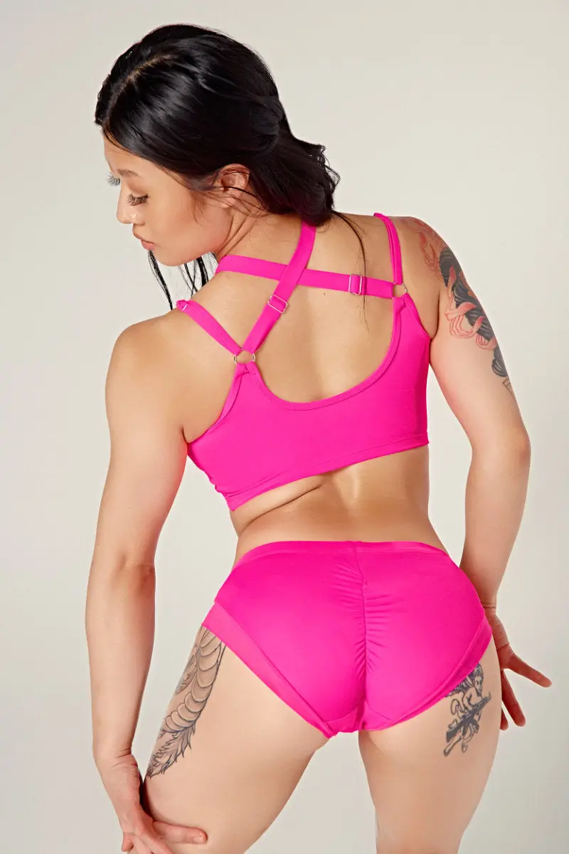 Cxix Dollhaus Low Waist Bottoms - Barbie Pink 2