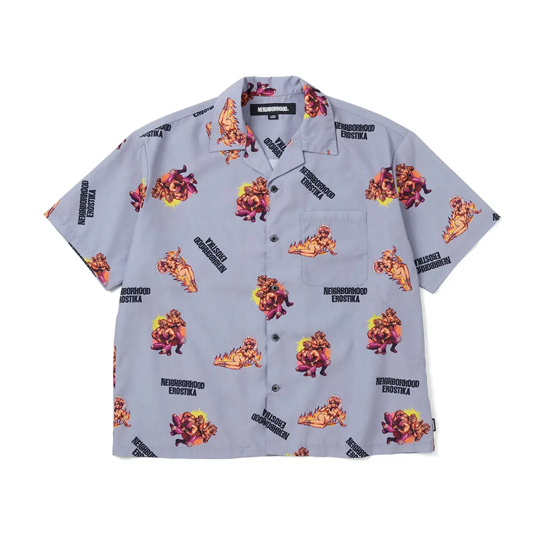 Nh X Erostika . Hawaiian Shirt Ss 1