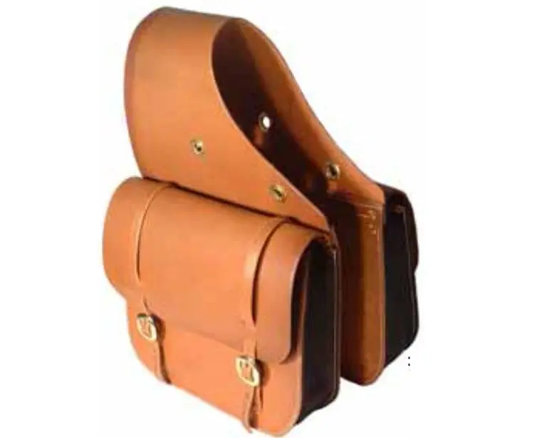 Leather Saddlebags - Large 1