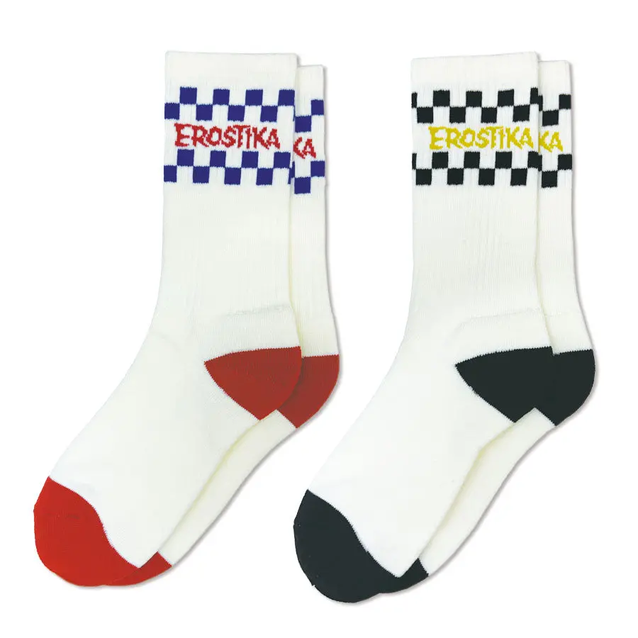 "Checker Logo" Sport Socks 1