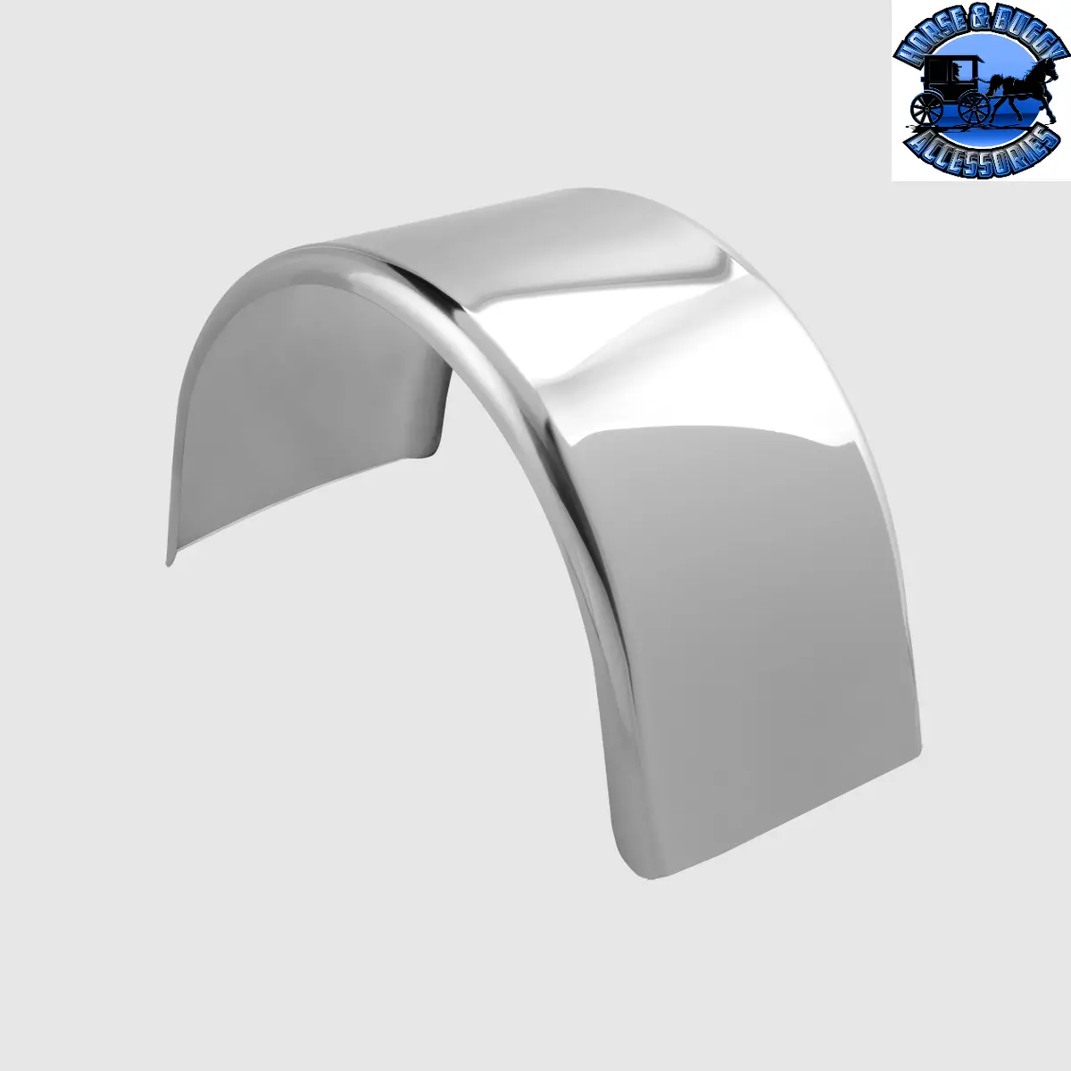 Cp Material Hogebuilt 83" Single Axle Fenders Only Stainless Steel Polished Pair #Cp-2706 1