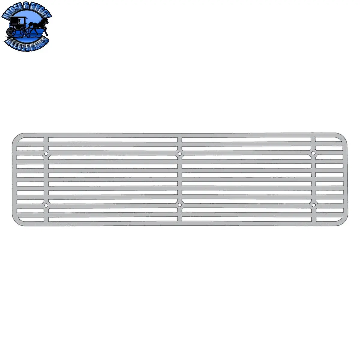 Ic-996023-13 Step Plate Insert (Brushed Ss ) 6''X 30'' 1
