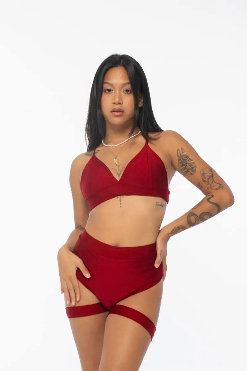 Rev Activ Bomb Garter Shorts - Cherry 1