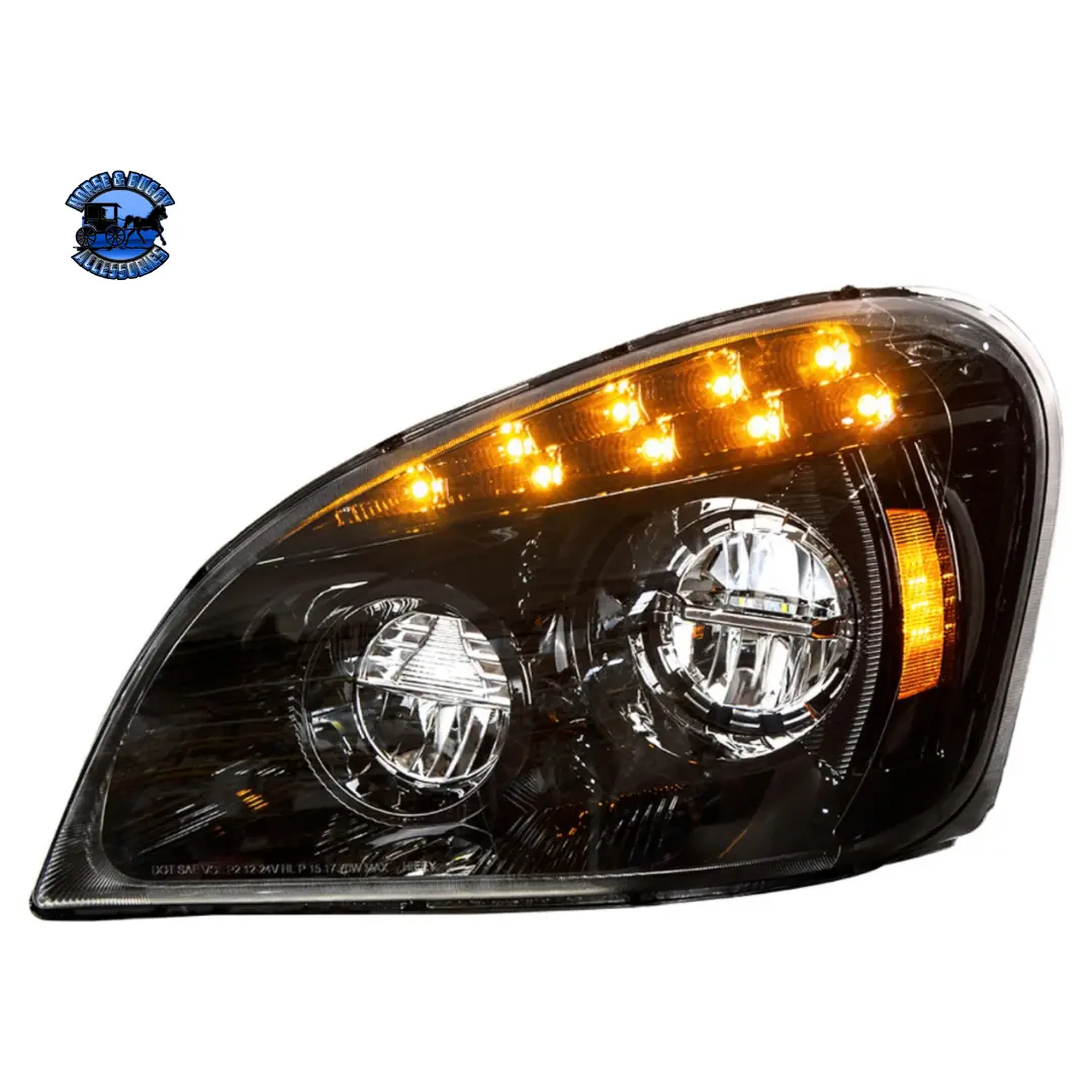 Led Headlight For 2008-2017 Freightliner Cascadia (Choose Color) (Choose Side) 3