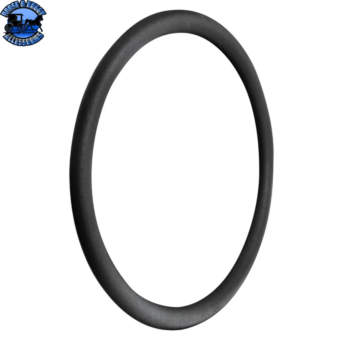 18" Black Leather Replacement Rim For United Pacific Leather Rim Steering Wheels #88149 2