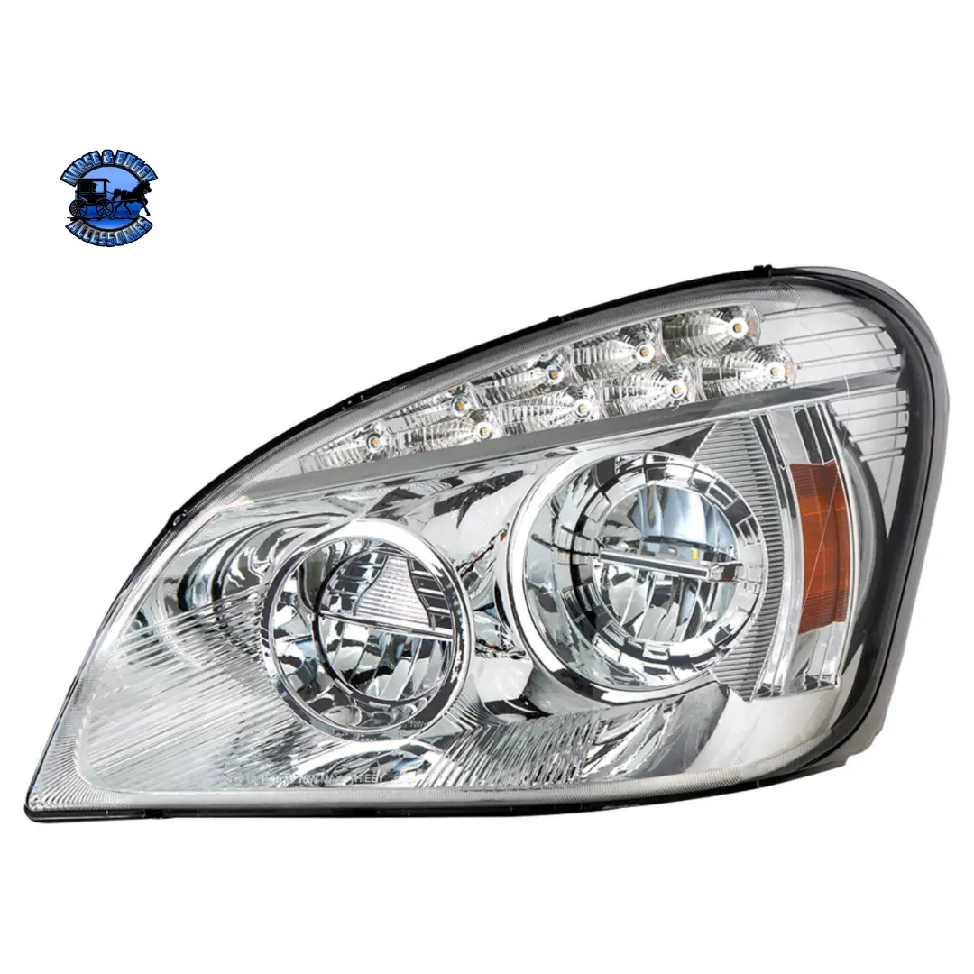 Led Headlight For 2008-2017 Freightliner Cascadia (Choose Color) (Choose Side) 2