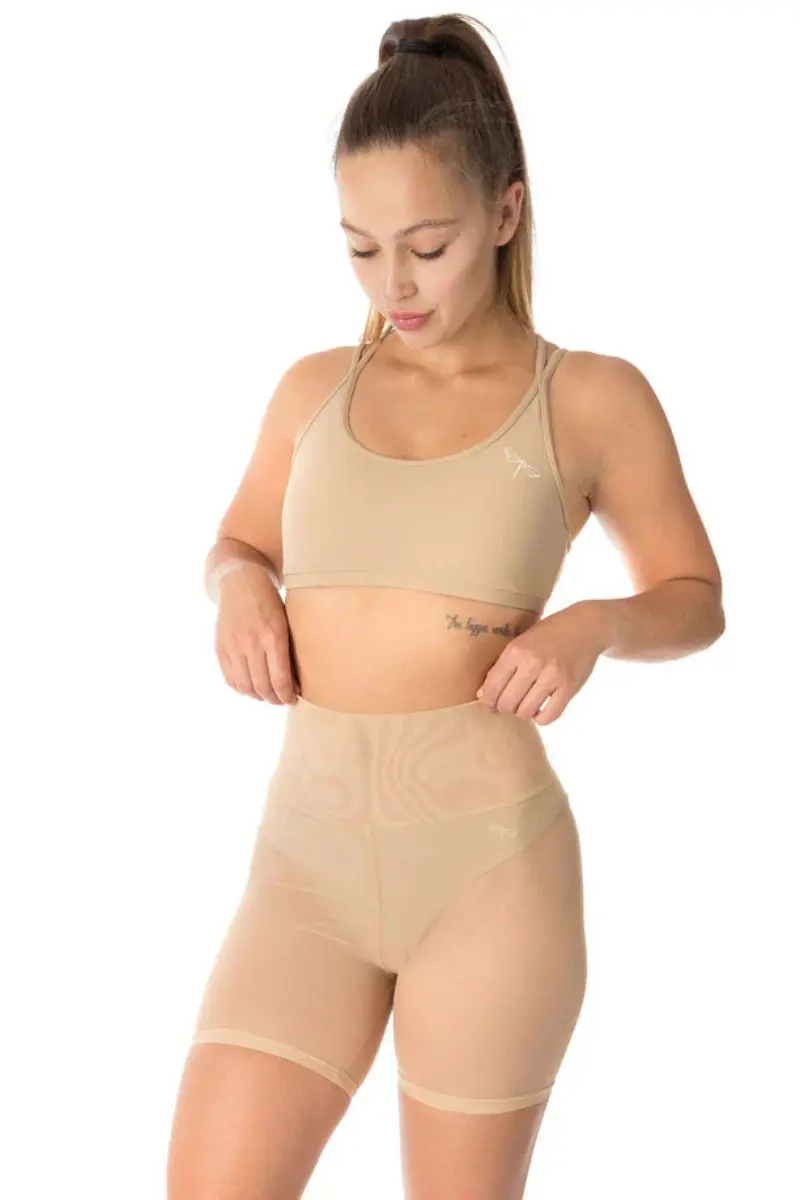 Dragonfly Zoe Shorts - Sand Mesh 1