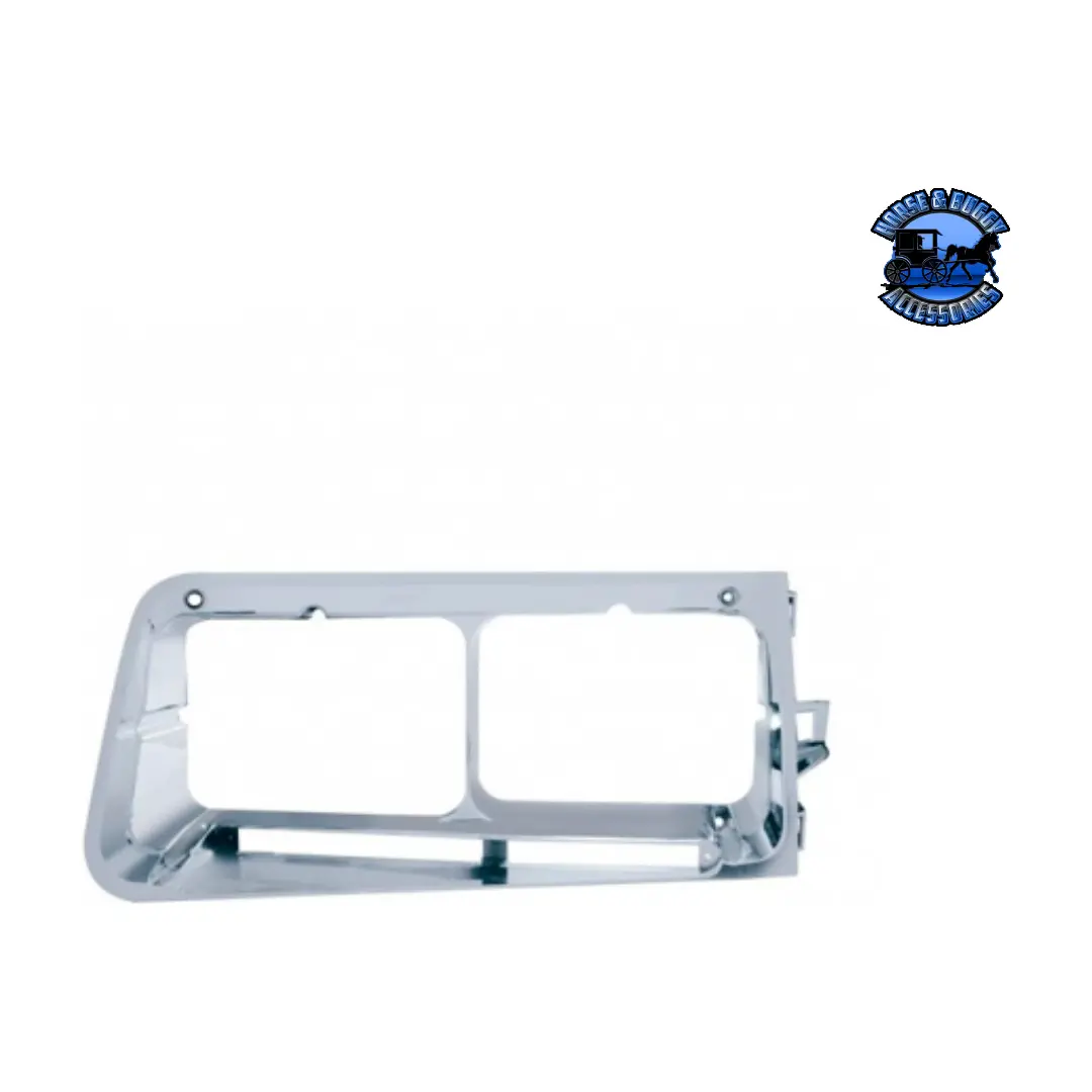 Headlight Bezel With Led Cutout For 1989-2009 Freightliner Fld (Choose Side) 1