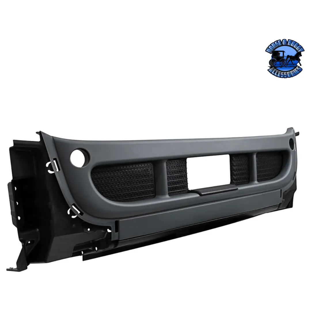 Center Bumper Assembly Without Chrome Trim & Tow Holes For 2008-2017 Freightliner Cascadia #20481 1