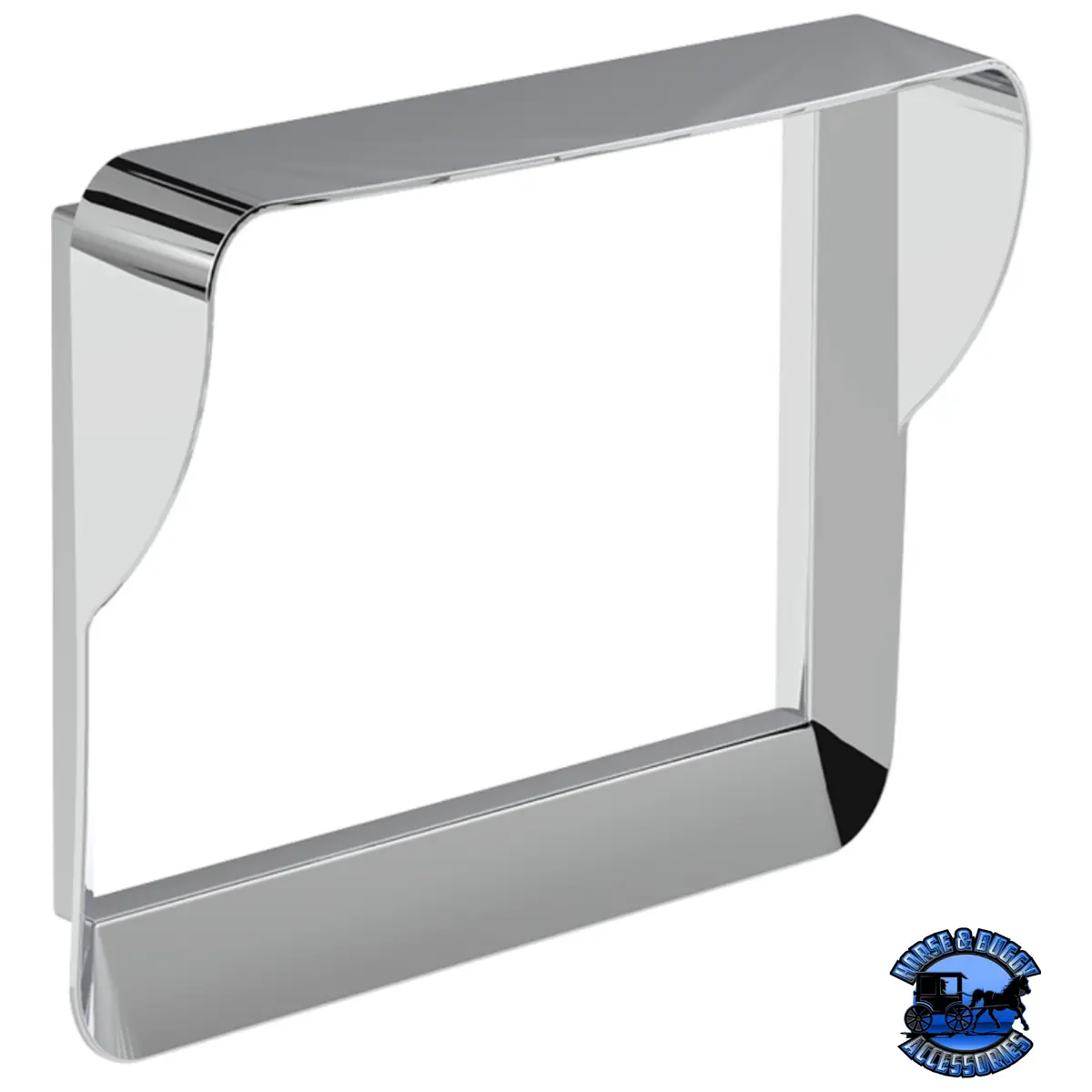 Chrome Plastic 7" Navigation Screen Bezel For 2012-2021 Peterbilt 579 #20608 1