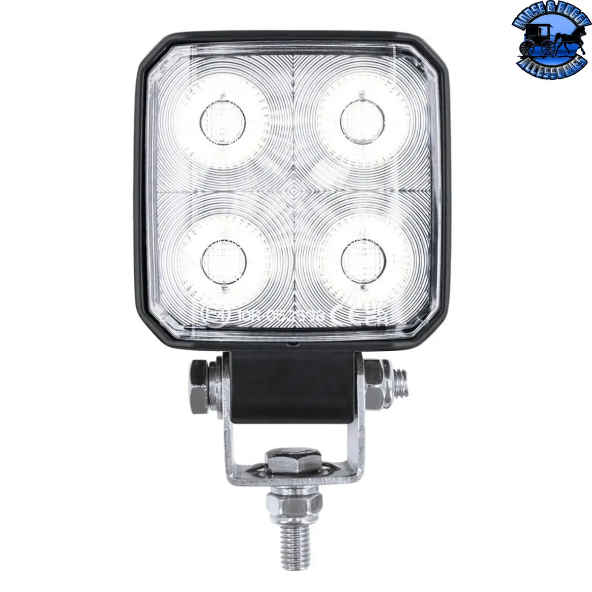 4 Led High Power 3" Square Work Light-Flood #36703 1