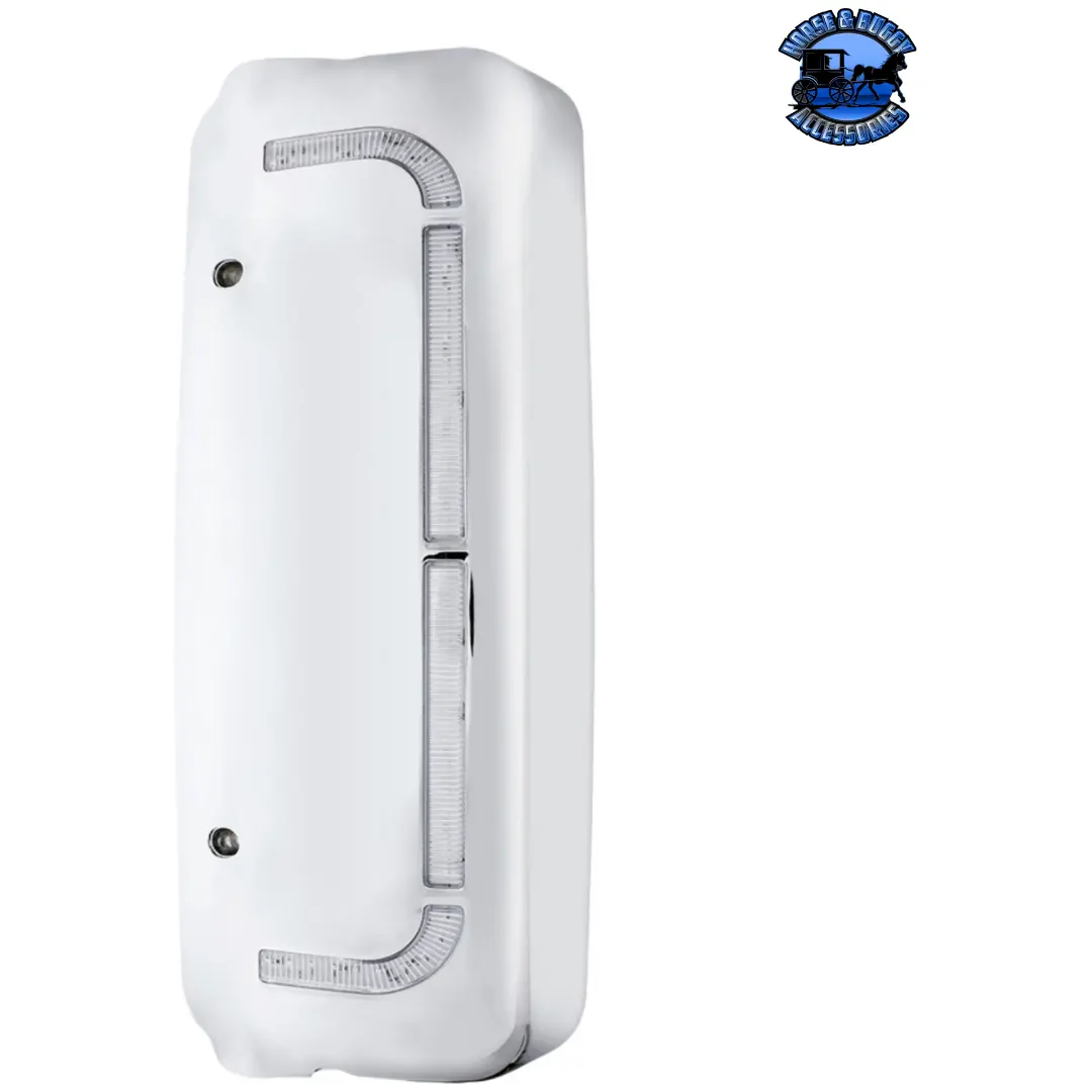 48 Led Chrome Mirror Cover With Sequential Led For Fl Century (2005-2010) & Columbia (2005-2020) (Choose Side) 2