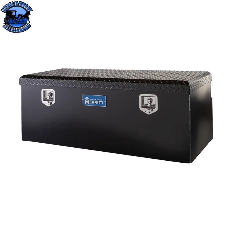 Me-710414-124 Rectangle Chest Box, Satin Black 1