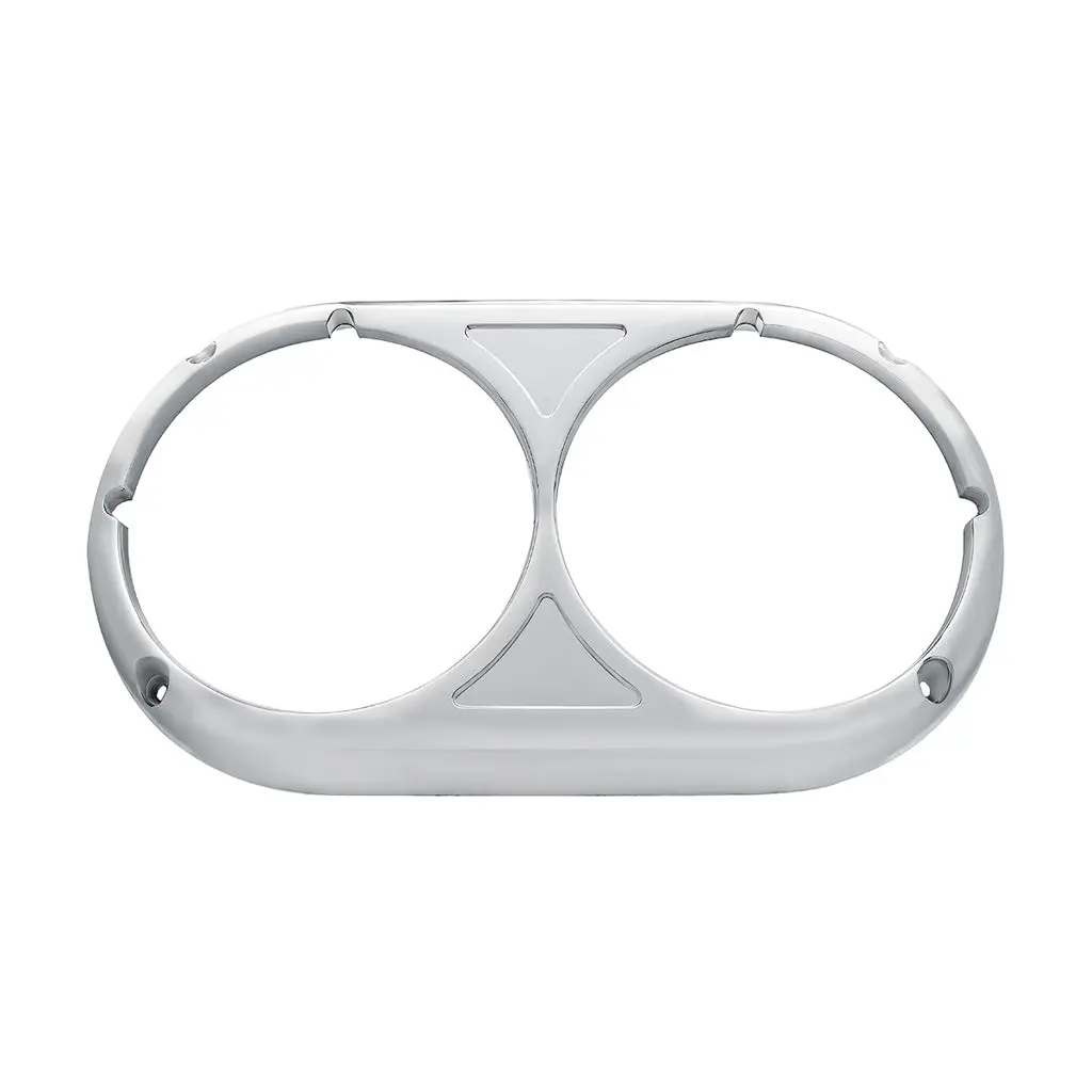 Peterbilt 359 Stainless Headlight Bezel - Original Style (Bulk) #32192B 1
