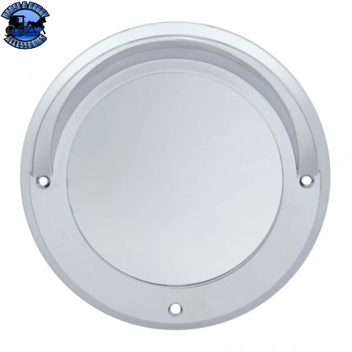 Up-34075 4" Mirror Bezel With Visor 1