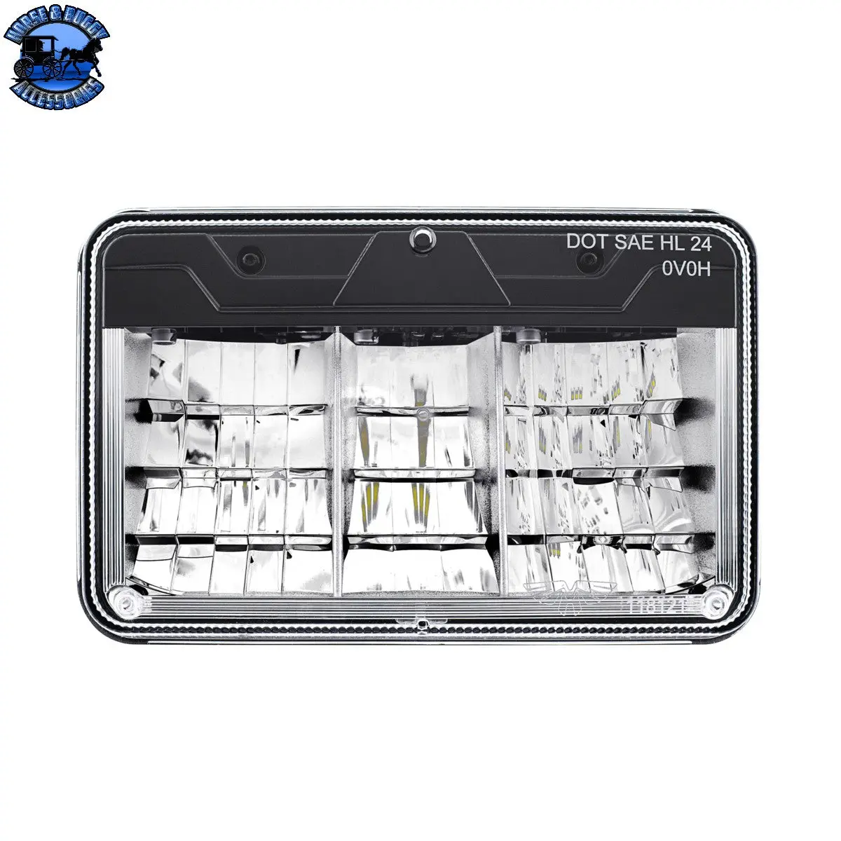 Up-34139 Ultralit-8 High Power Led 4" X 6" Headlight 1