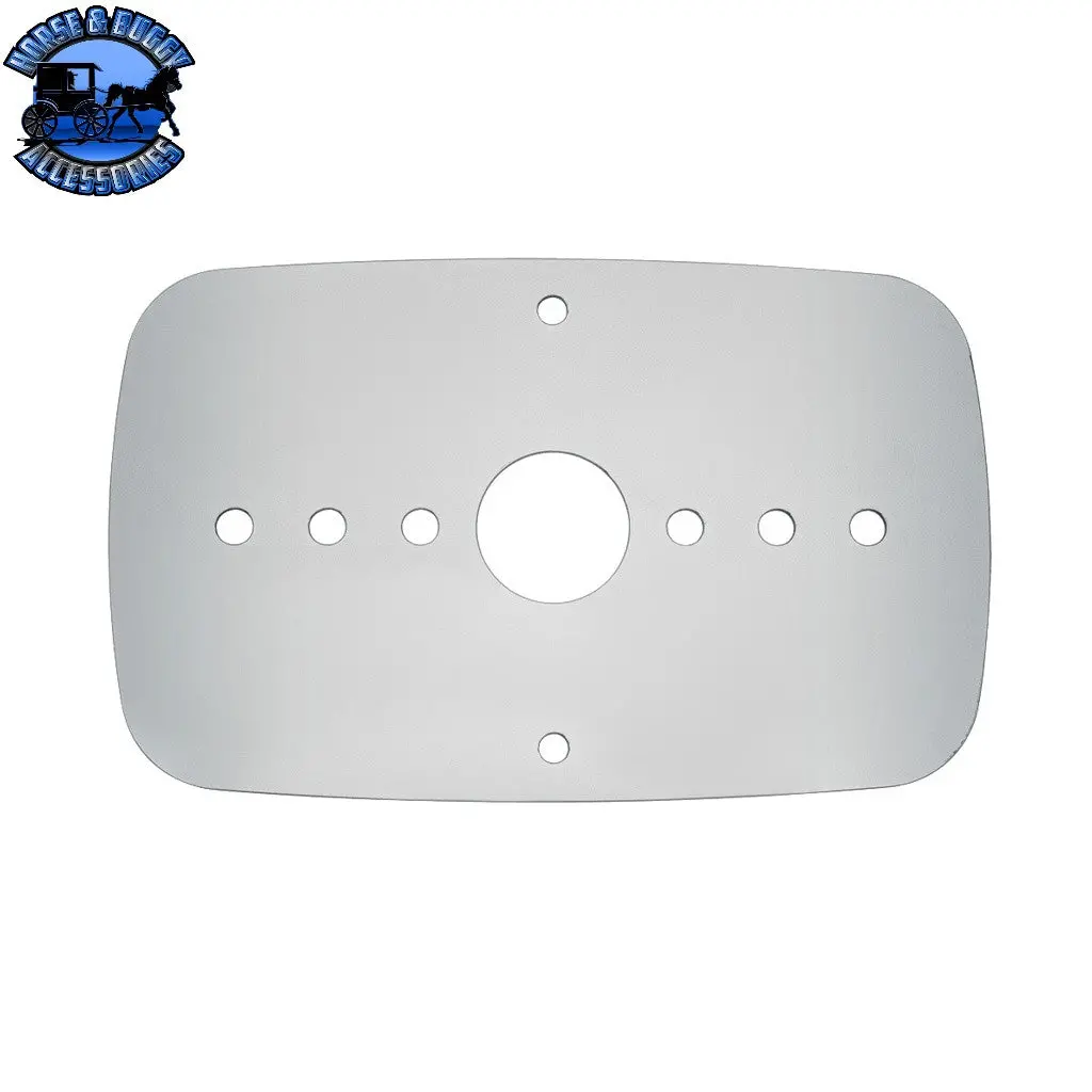 Up-34273 304 Stainless Steel Turn Signal Light Plate For 2008-2017 Freightliner Cascadia 1