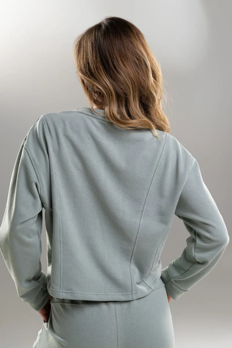 Paradise Chick Supreme Logo Sweater - Pistachio 2