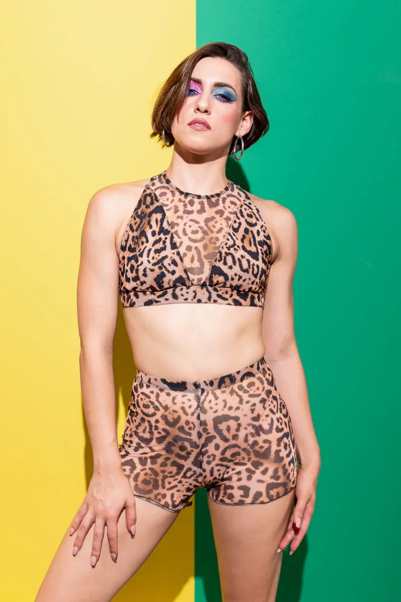 Rad Mirage Tulle Bottoms - Leopard 1