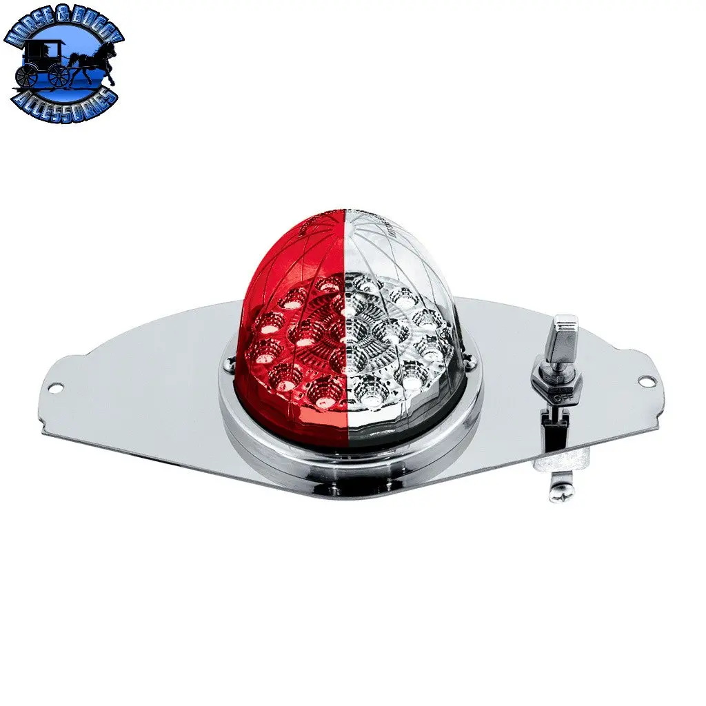 304 Ss Above Door Dome Light Kit With 17 Led Double Fury Watermelon For 2008-2017 Freightliner Cascadia (Choose Led Color) 7