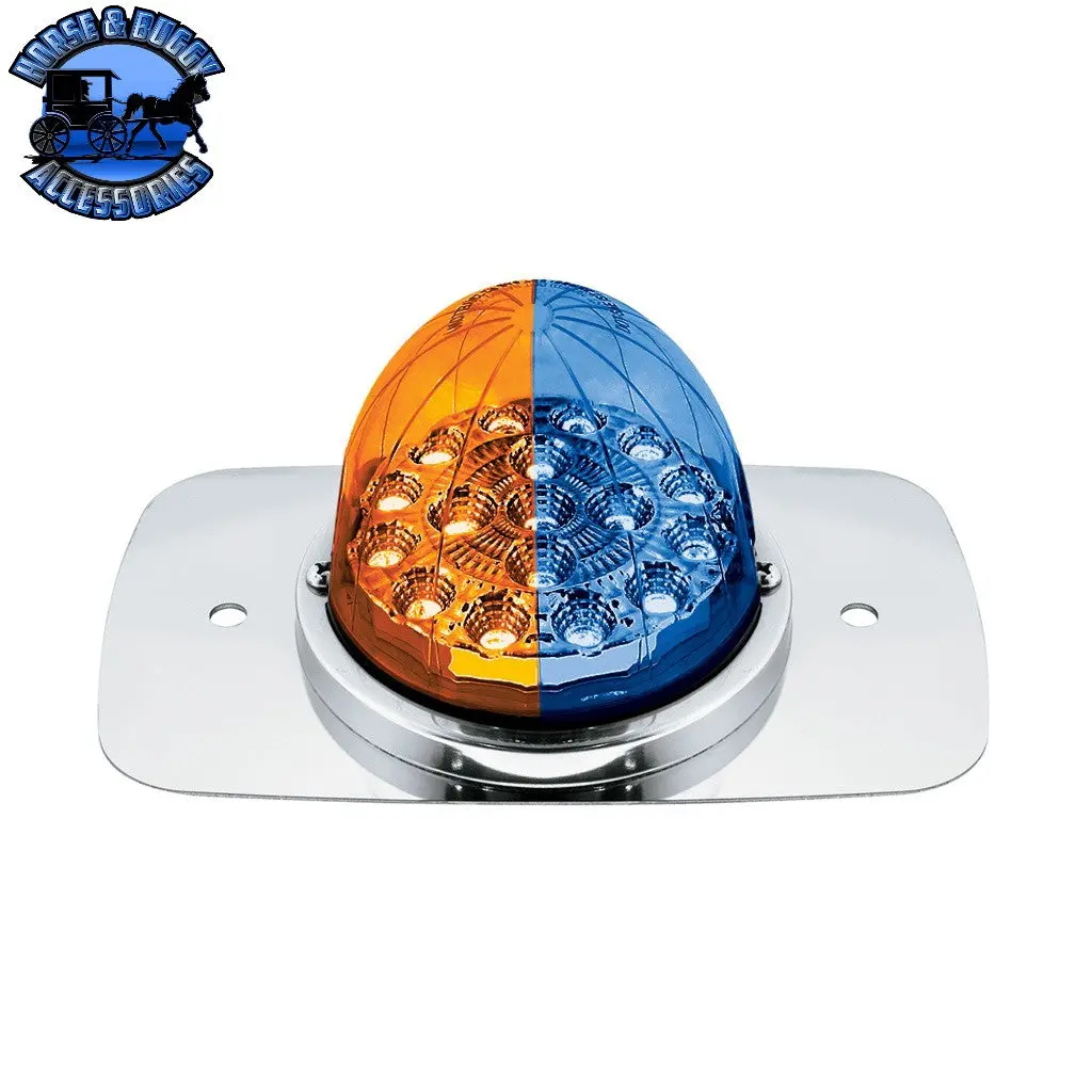 304 Ss Turn Signal Light Kit With 17 Led Double Fury Watermelon For 2008-2017 Freightliner Cascadia (Choose Color) 1
