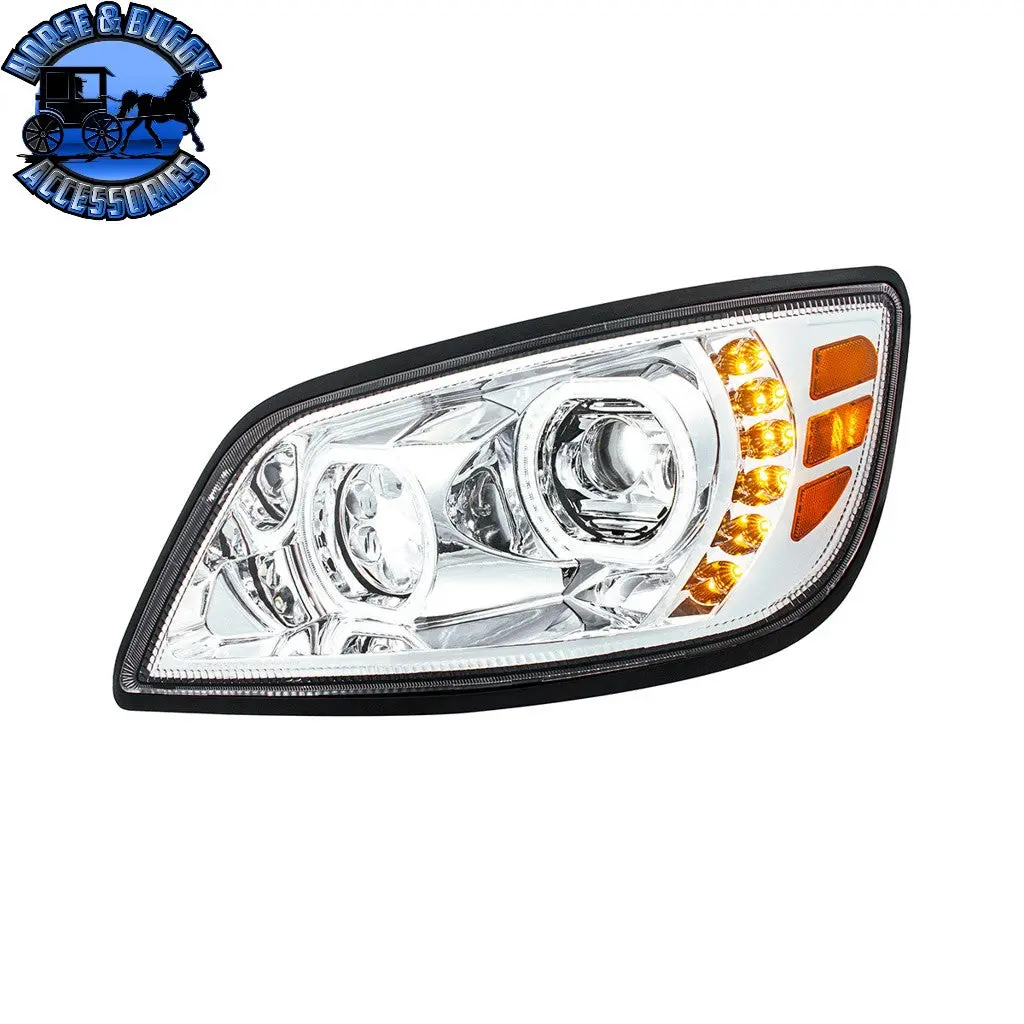 10 Led Headlight For 2005-2021 Hino 238/258/268/338 (Choose Side) (Choose Color) 1