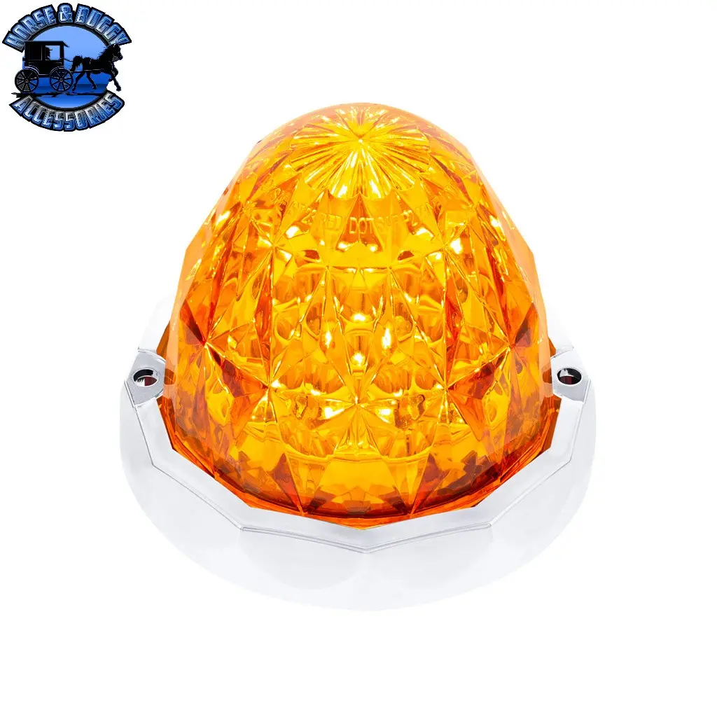 19 Led Dual Function Crystal Watermelon Light Kit With Bezel (Choose Led Color) (Choose Lens Color) 1