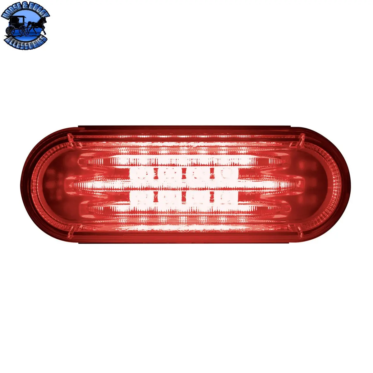 Saber 32 Led 6" Oval Stop Turn & Tail Light (Choose Lens) 1